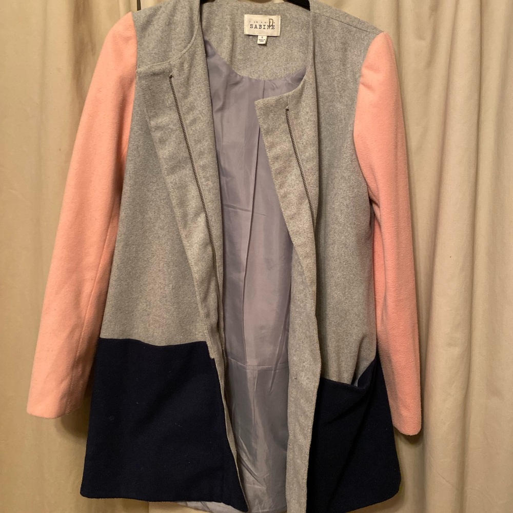 Colorblock Peacoat - Picture 2 of 4